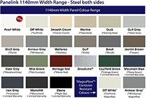 Colour Insulated Wall Panels - Panelink by Versiclad