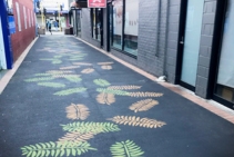 	Coloured and Decorative Asphalt Coating Patterns by MPS Pavings	