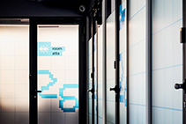 Frosted Glass Doors for Offices from Wilkins Windows