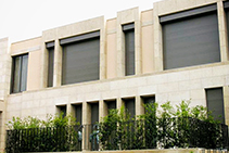 BAL FZ Flame Zone Roller Shutters in Production at Rollashield