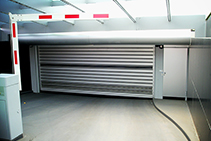 High-speed Spiral Carpark Doors from DMF