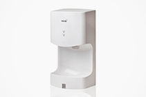 Mini Hand Dryers in White by Verde Solutions
