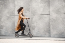 	Electric Scooter Charging Rack by Cora Bike Rack	
