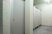 	Streamline Floor Mounted Cubicles by Flush Partitions	