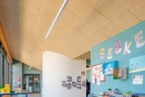 	Acoustic Wood Wool Panels for Commercial Interiors by Keystone Linings	