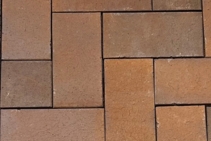 	Red Brick Size Clay Pavers by Simons Seconds	
