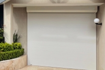 	Voice Activated Custom Garage Shutters by Rollashield Shutters	