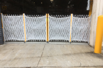 Unique Warehouse Safety Barriers for LVMH from Trellis Door Co