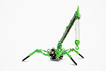 Sustainable Spider Cranes for Hire from Preston Hire