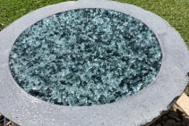 	Tempered Glass Chips for Outdoor Fire Pits by Schneppa Glass	