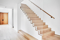 Bespoke Staircases with Linear Elements by S&A Stairs