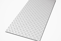 Checker Plate Solid Aluminium Sheets from SAS