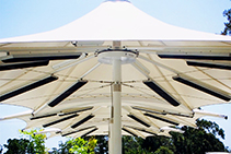 Commercial Umbrellas with Heating from Celmec