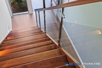 	Stainless Steel Hardware for Glass Staircases by Miami Stainless	