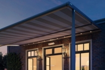 	Textile Pergola Awning for Homes by Undercover Blinds	