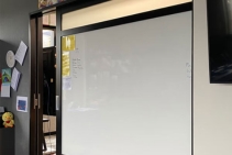 	Whiteboard Sliding Door for Classrooms by CS Cavity Sliders	