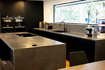 Concrete-look Kitchen Surfaces by Lustre FX
