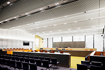 Acoustic Ceiling for ACT Law Courts by Screenwood