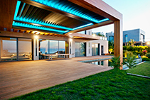 Frameless Louvred Roof Systems from Designer Shade Solutions