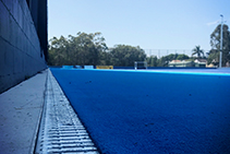 GRP Drainage Channel for Gold Coast Hockey Centre by Hydro