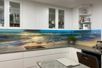 	Printed and Painted Acrylic Splashback Panels by Innovative Splashbacks	