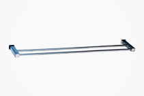 750mm Dual Towel Rails - Chalcedony from Tilo Tapware