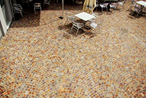 European Cobblestones - Porphyry Cobbles from RMS Marble
