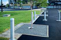 Resin Bonded Permeable Paving for Stadium by WaterPave
