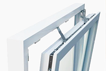 Large Window Opening Hardware for Room Comfort by Paarhammer