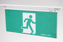 Slimline Exit Signs - Mirage LED Plus Recessed from FAMCO