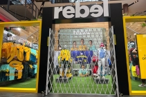 	Trackless Trellis Security Doors Secure Pop-up Stores for Women's World Cup 2023	
