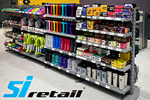 Custom Retail Fixtures for Rebel Store from SI Retail