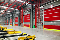 High-speed Doors for Logistics & Warehousing from DMF International