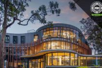 	Tailored Fibre Cement Panels for Complex Architectural Forms by Keystone Linings	