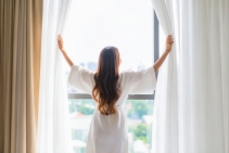 	Hand Drawn Curtain Rod for Hotels by Forest Drapery	