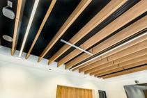 	Fire Rated Ceiling Feature at St. Mary's Catholic College by Supawood	