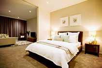 Sliding Glass Doors Ideal for Small Bedrooms from Altro