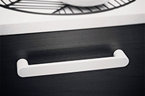 White Kitchen Drawer Handles - New B205's from Kethy
