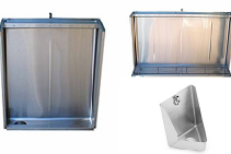 Commercial Stainless Steel Urinals from National Stainless Steel