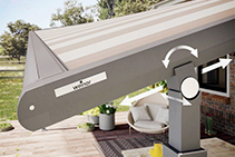 Patio Roof Awnings by Weinor from Undercover Blinds