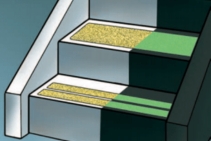 	Photoluminescent Grit Tape for Hazardous Floors by Birrus	
