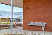 	Stainless Steel Accessible Drinking Trough, Benching, and Sinks by Britex	