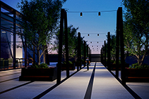 DAS100 Catenary Luminaires for Urban Spaces New from WE-EF