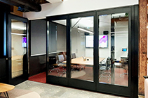 Glass Office Partitions for Enboarder from Bildspec