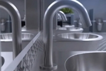 	Battery-Powered Gooseneck Sensor Tap for Benchtops by 3monkeez	