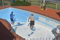 	UV Resistant Pool Coating System by Hitchins Technologies	