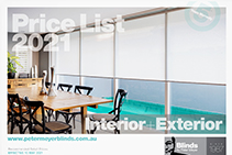2021 Interior & Exterior Blinds from Blinds by Peter Meyer