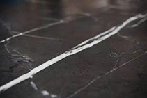 Marble Stairs Featuring Pietra Grey Marble from RMS Marble
