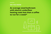 Underfloor Heating for Bathrooms from Devex Systems