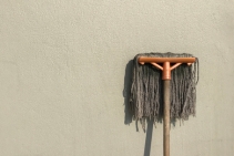 	Wall Mounted Mop Holder by Star Washroom Accessories	